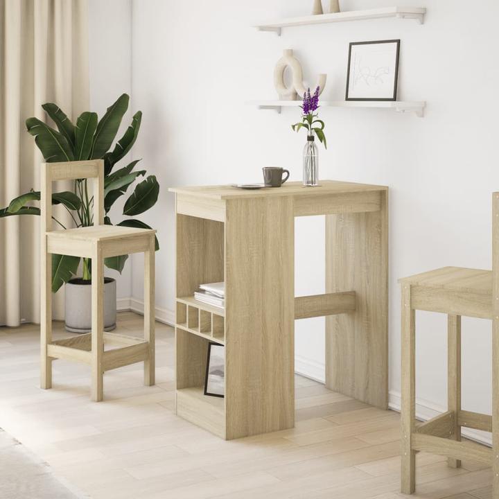 Actual product image VidaXL Bar table with shelf
