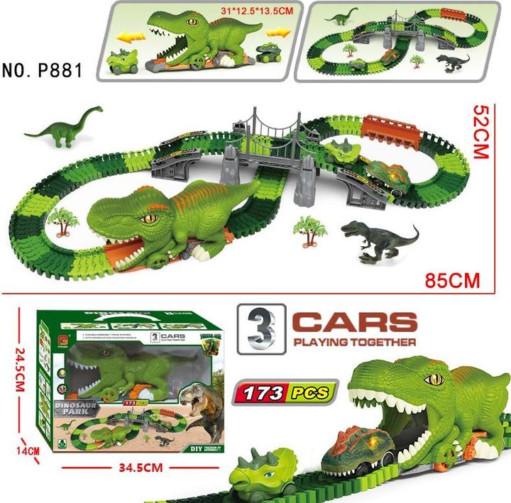 Produktbild I Am Creative Dino Eisenbahn (173-teilig)