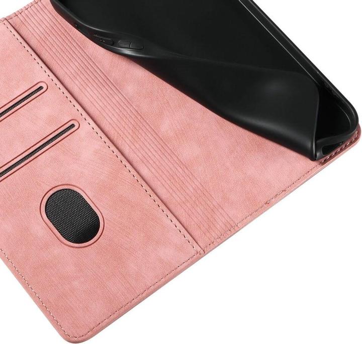 Produktbild Cover-Discount Xiaomi Redmi Note 11 Pro / 12 Pro - Stand Flip Case Hülle rosa (Xiaomi Redmi Note 12, Xiaomi Redmi Note 11 Pro)