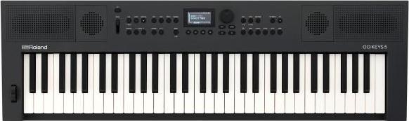 Roland Keyboard GO:Keys5 Graphit mit Keyboardständer (61 Tasten)