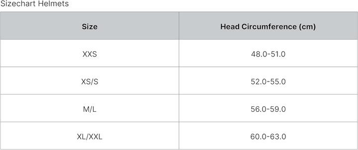 Nährwerte und Zutaten Head Valery (56 - 59 cm, L, M)