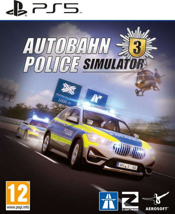 Aerosoft Autoroute Police Simulator 3 (PS5, DE)