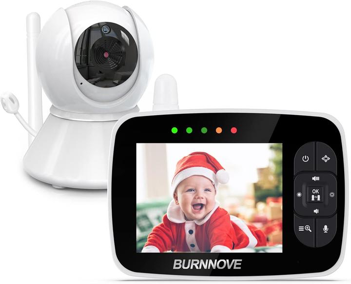 Actual product image Burnnove Video Babyphone mit Kamera und Nachtsicht (Video & Audio, 300 m)