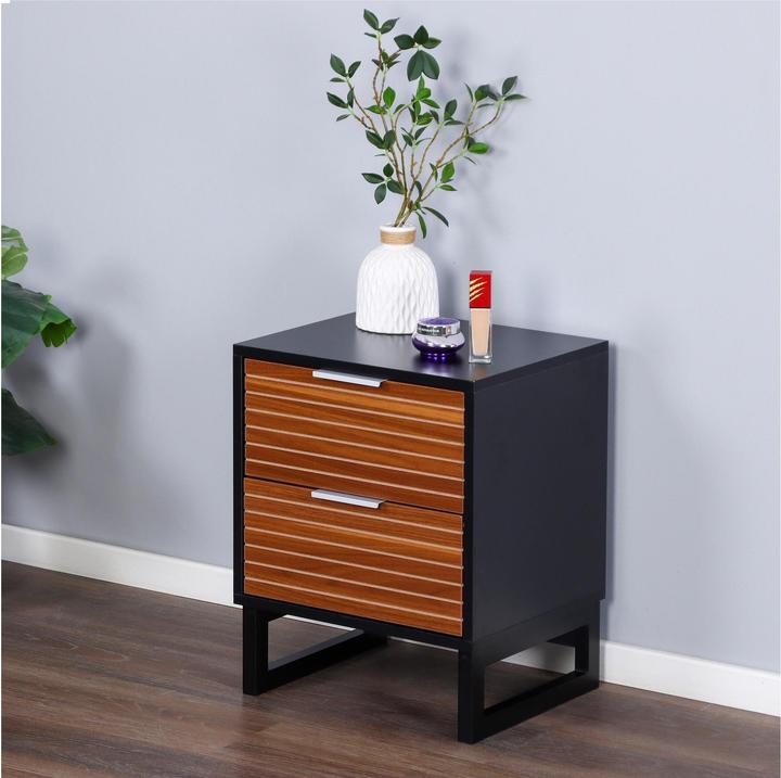 Image du produit Relaxdays Table de nuit (40 x 33 x 50 cm)