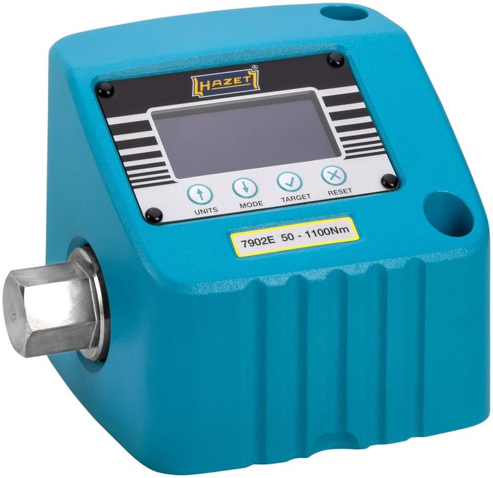 HAZET Drehmoment-Prüfgerät ∙ elektronisch ∙ 50 - 1100 Nm 7902E ∙ Nm min-max: 50 - 1100 Nm ∙ Aussen-S… (100 Nm, 1000 Nm)