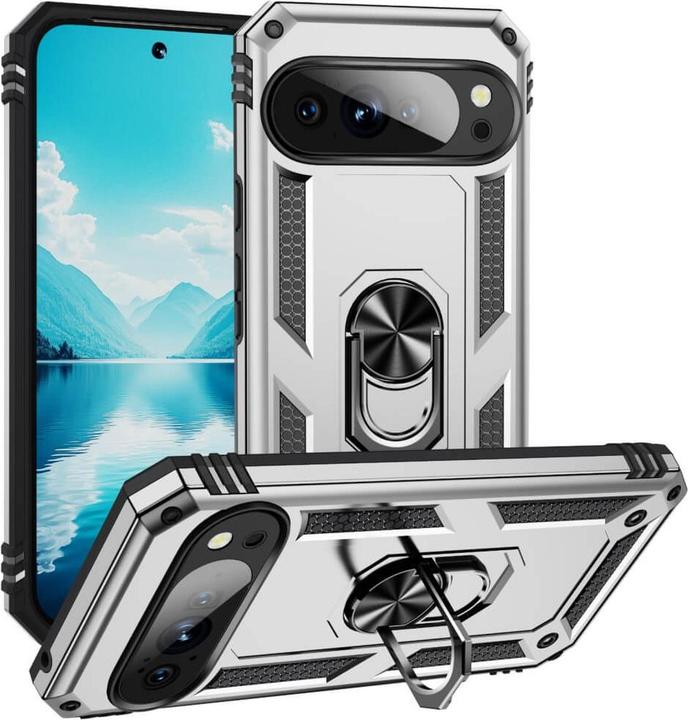 Cover-Discount Google Pixel 10 / 10 Pro - Robustes Back Cover mit Kickstand (Google Pixel 10 Pro, Google Pixel 10)