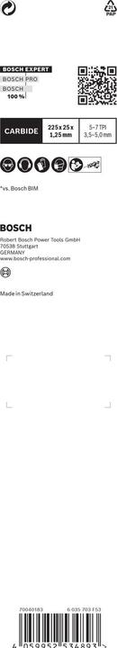 Actual product image Bosch Professional Zubehör EXPERT 'Wood with Metal Demolition' S 1167 XHM reciprocating saw blade, 3 pieces