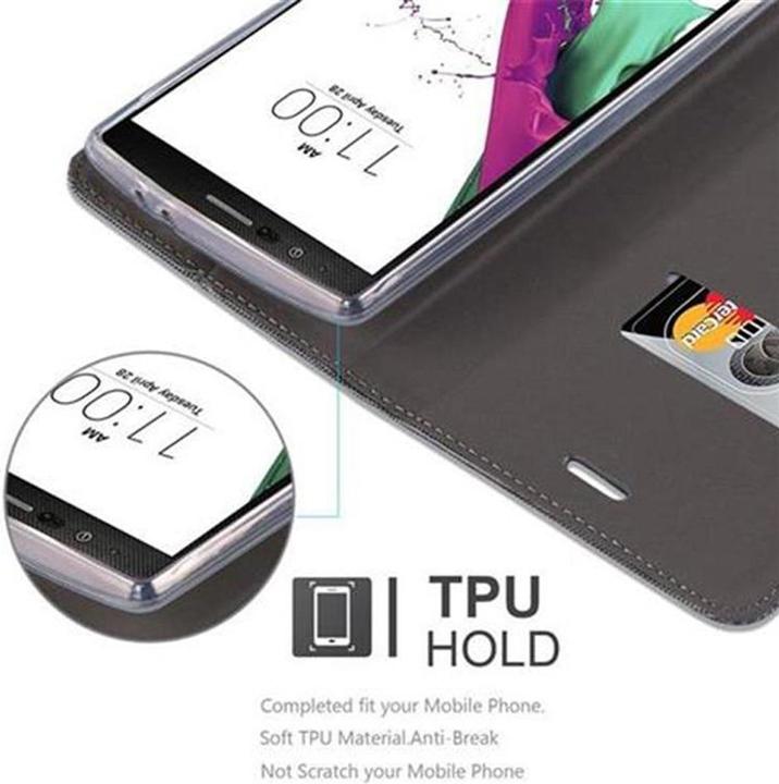 Actual product image Cadorabo Book Jeans Optics Cover (LG G4, Motorola Moto G4 Plus)