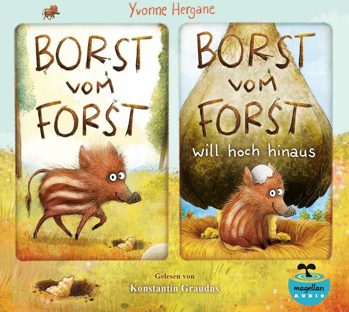 Borst vom Forst (CD audio) (Yvonne Hergane, Tedesco)
