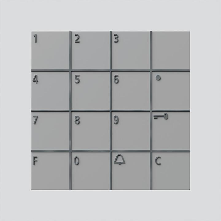 Actual product image Siedle COM 611-02 TM (Electronic numerical code)