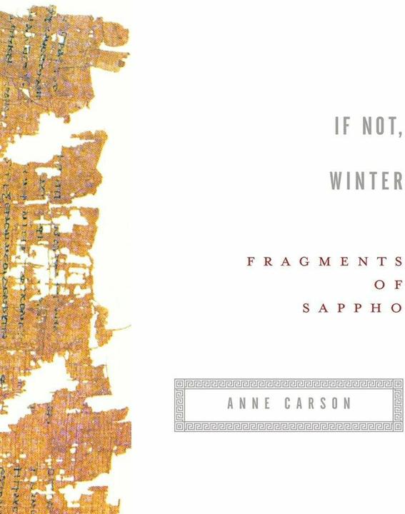 Produktbild If Not, Winter (Englisch, Anne Carson, Sappho, 2003)