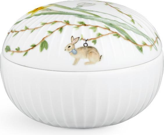White with decoration