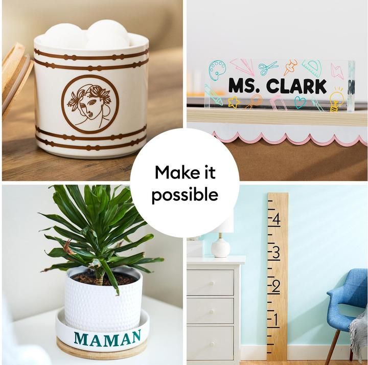 Actual product image Cricut Smart Vinyl Permanent Joy Xtra 24,1x91,5cm 1 sheet White (P)