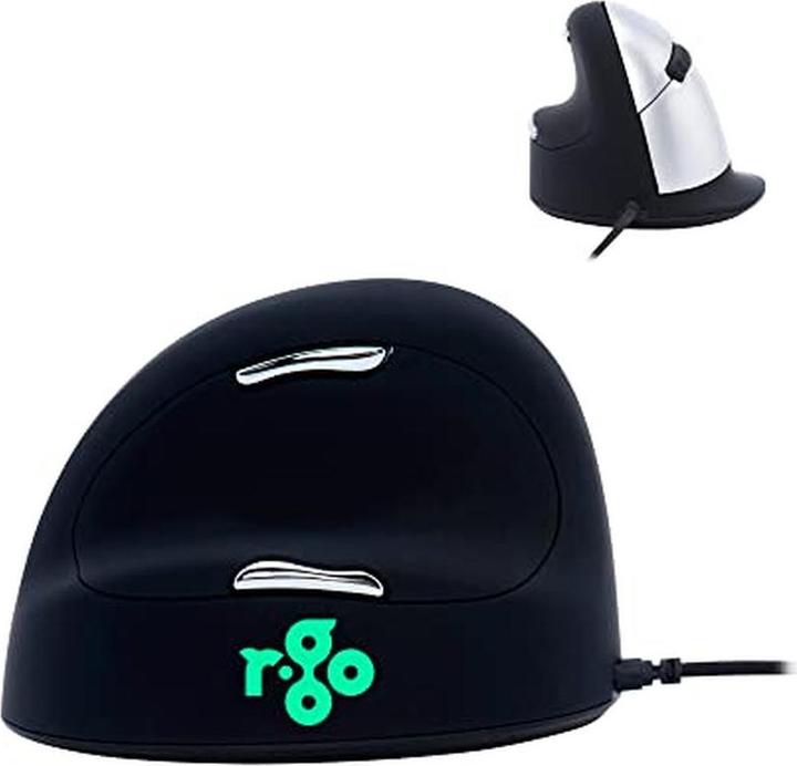 Produktbild R-Go Tools Ergonomische Maus HE Large Linkshändig (Kabelgebunden)