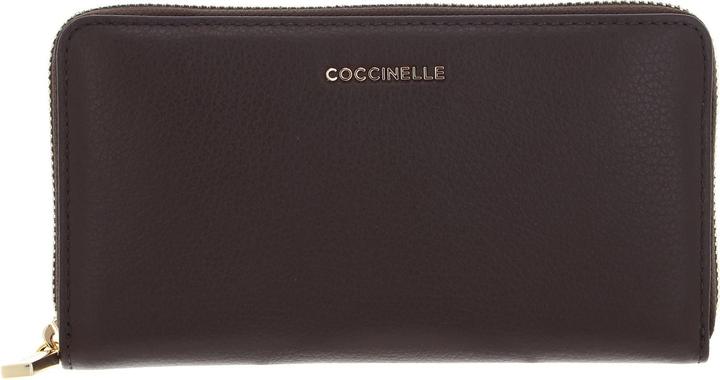 Actual product image Coccinelle Metallic Soft Wallet Grained Leather