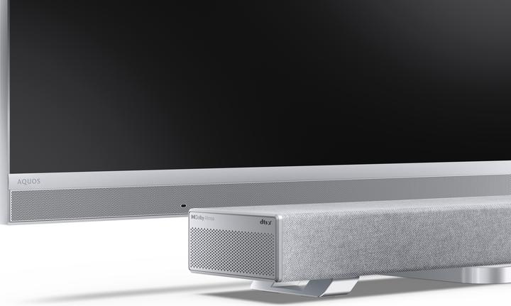 Produktbild Sharp Speakers HT-SBW53121(SL) Q 3.1.2 Dolby Atmos/ DTS:X Soundbar with Wireless Subwoofer, Silver | (182 W, 3.1.2 Kanal)