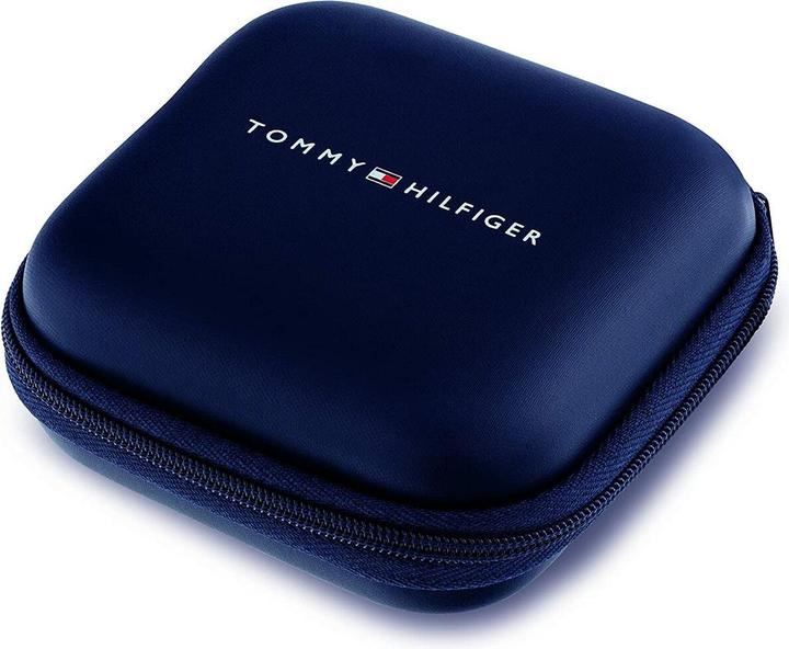 Actual product image Tommy Hilfiger Minimal Hearts Earrings (Stainless steel with yellow-gold ion-plating coating)