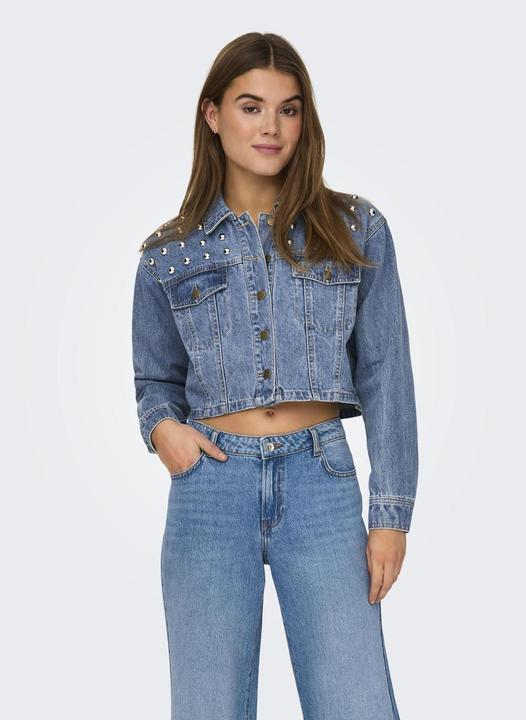 Immagine prodotto Only Giacca con collo a mosca giacca in denim (S)