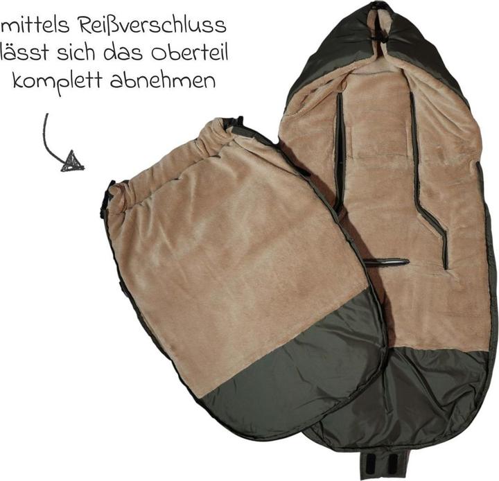 Produktbild Kaiser Baby Kaiser Thermo Fusssack Akiko, kaki/camel