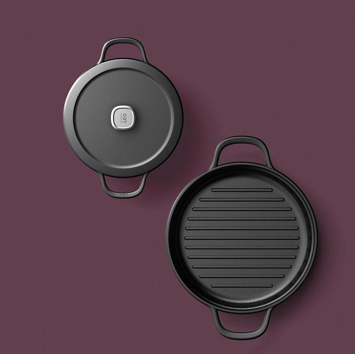 Actual product image BergHoff Graphite (26 cm, Grill pan, Cast iron)