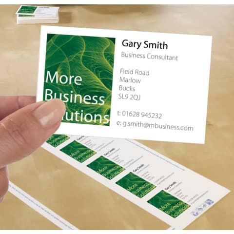 Image du produit Avery Cartes d'affaires supérieures (200 g/m², 10 x, A4)
