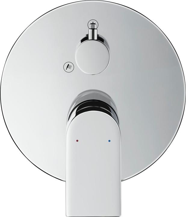 Produktbild Duravit Fertigmontageset Tulum Einhebel-Brausemischer, Unterputz chrom