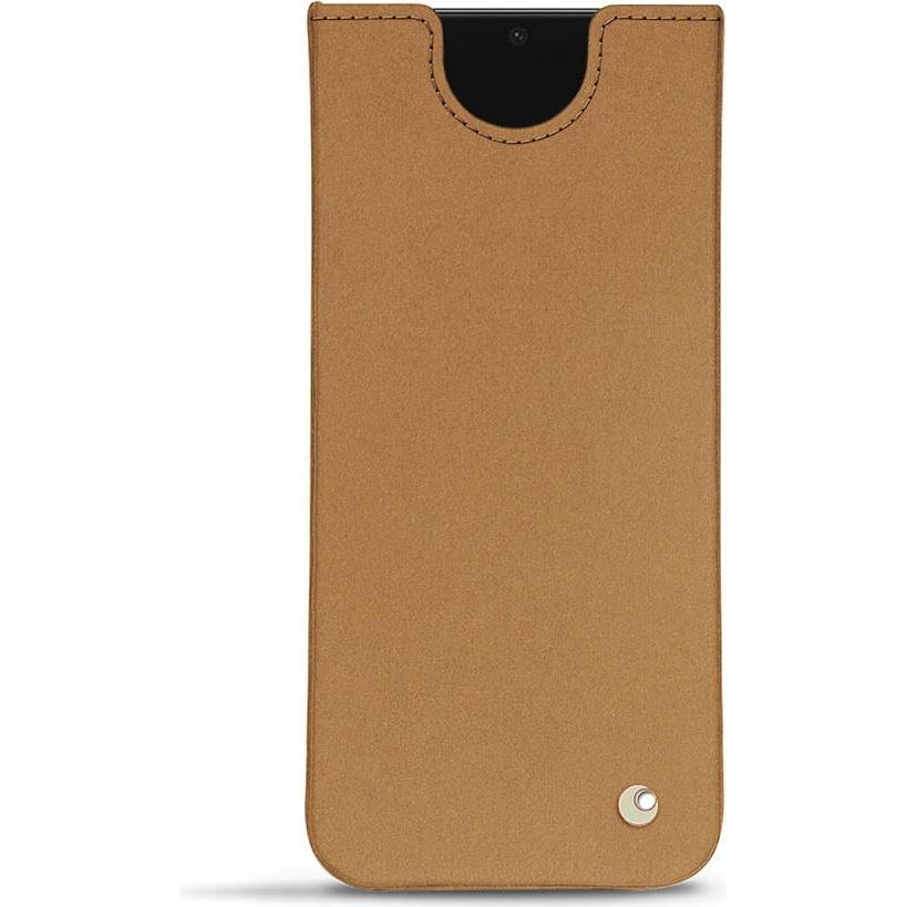 Noreve Lederschutzhülle (Samsung Galaxy S21+), Smartphone Hülle, Beige
