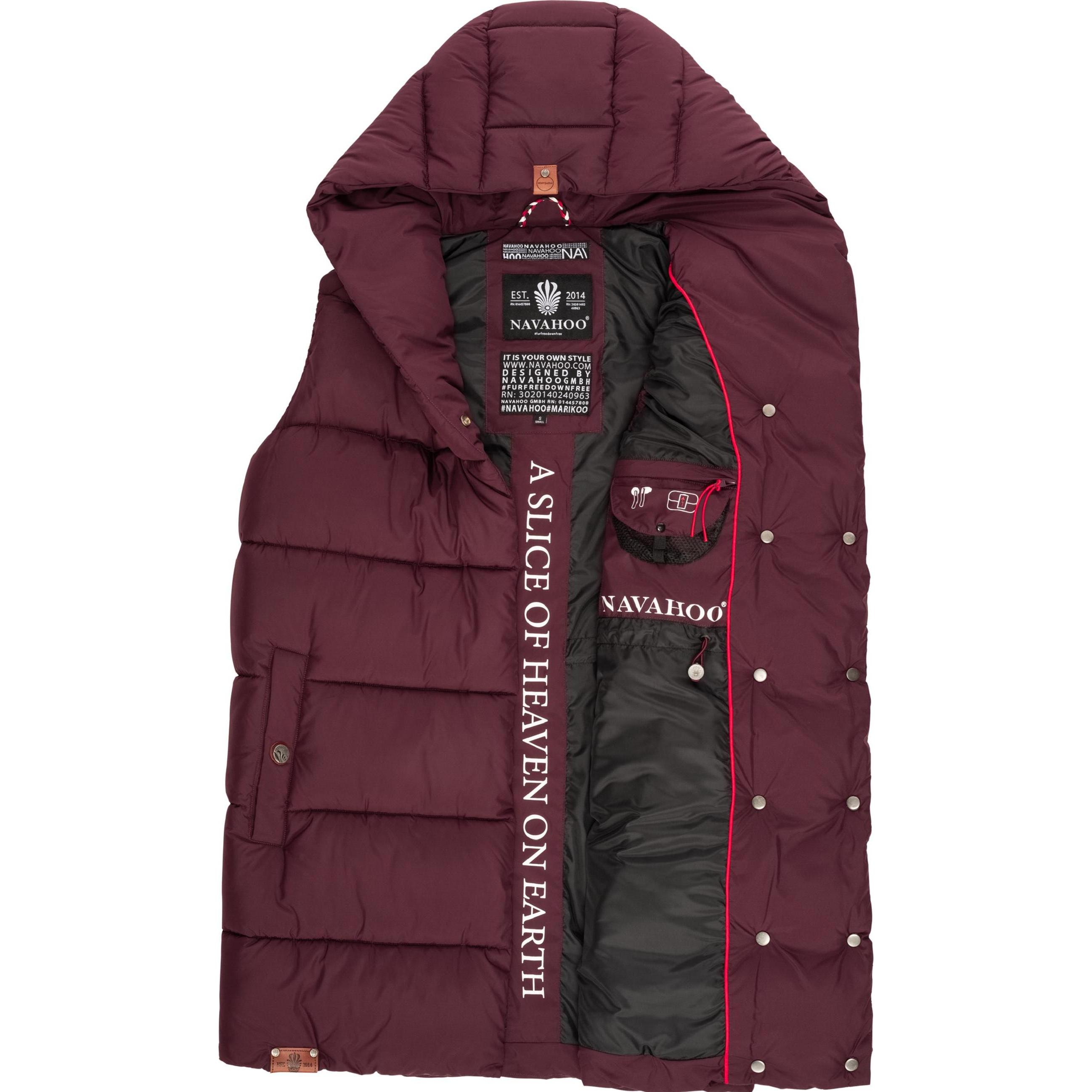 Navahoo, Damen, Weste, Madilynaa, Rot, (XS)