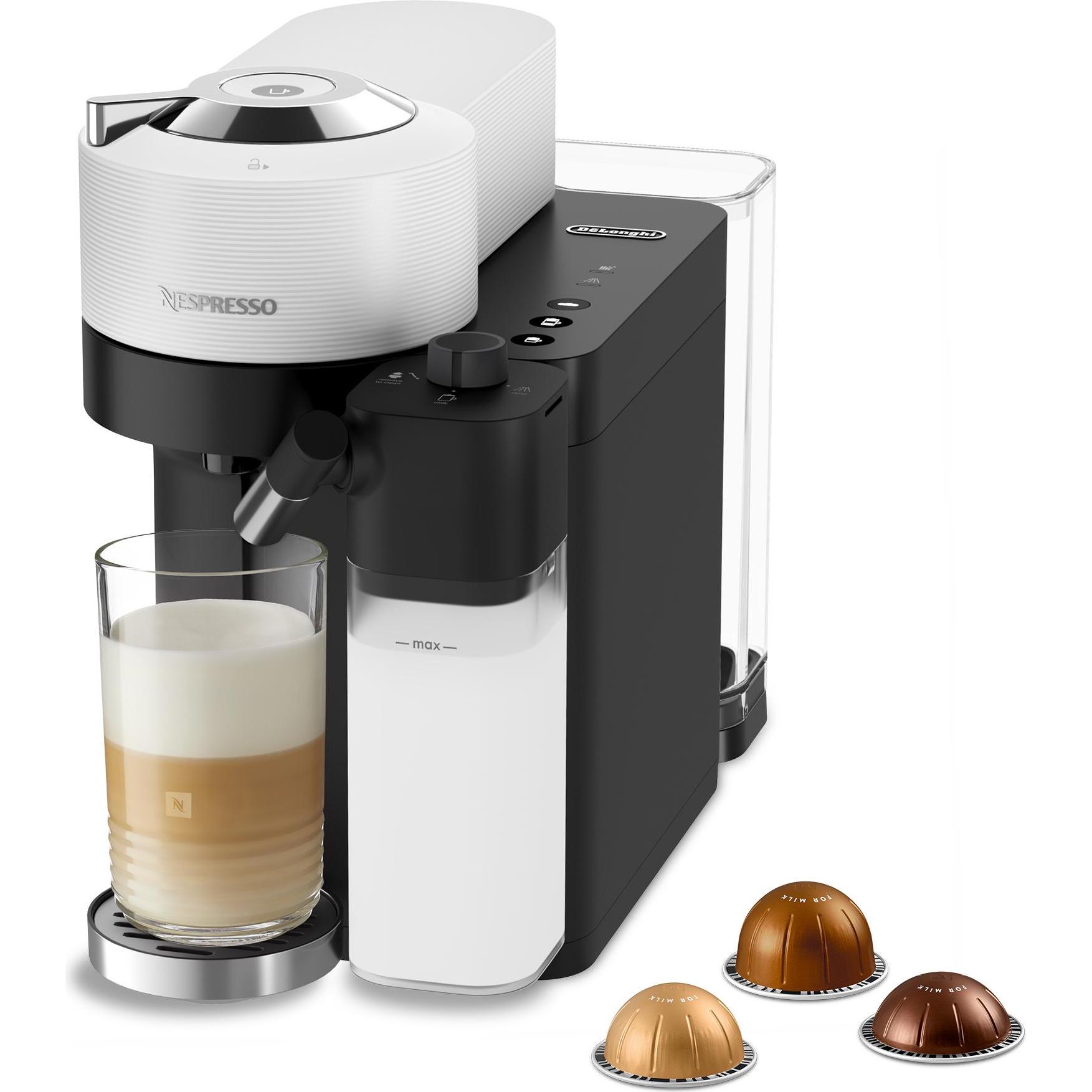 De'Longhi Nespresso Vertuo Lattissima, Macchina da caffè a capsule, Nero