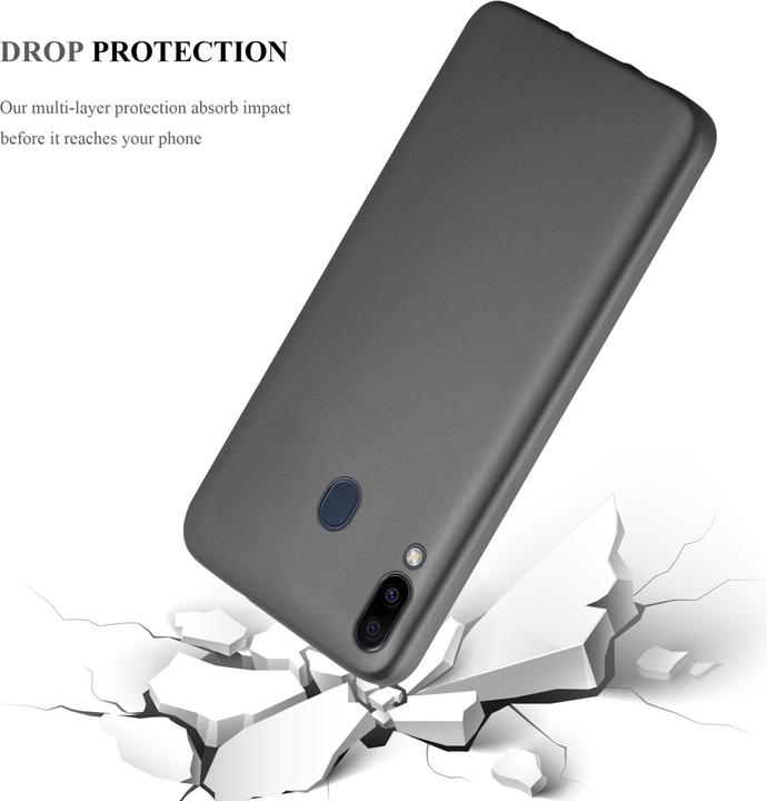 Image du produit Cadorabo Couverture métallique mate TPU (Samsung Galaxy M20)