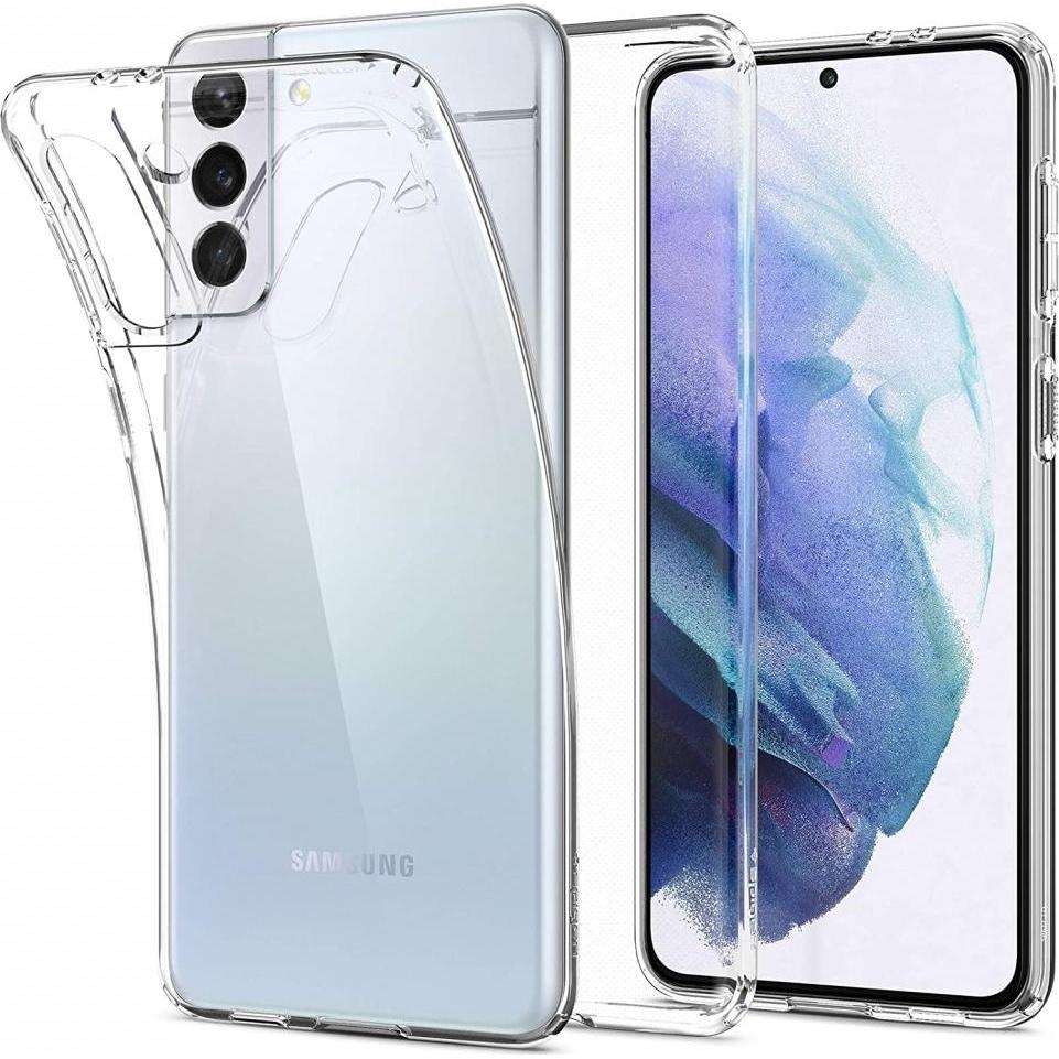 Screenguard Flexible TPU Clear Case (Samsung Galaxy S21 FE), Smartphone Hülle, Transparent