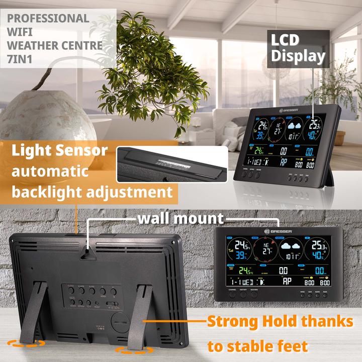 Actual product image Bresser ClearView weather station