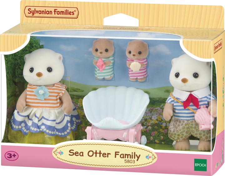 Actual product image Sylvanian Families Seeotter Familie