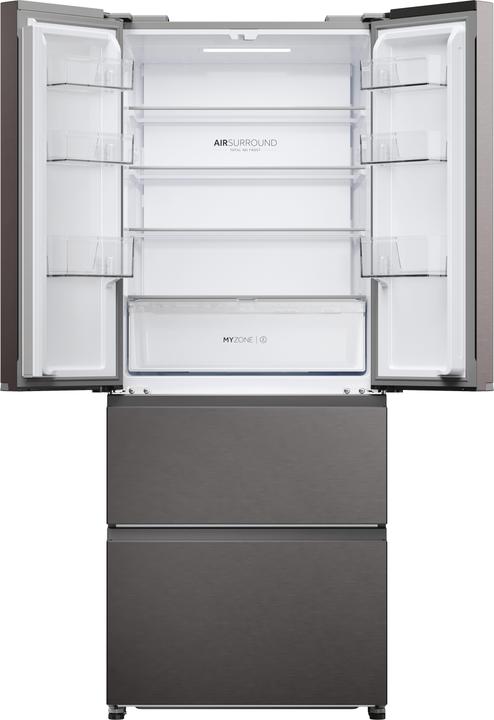 Image du produit Haier FRIGO HFR3718DNMD DARK INOX FRENCH DOOR () (402 l)