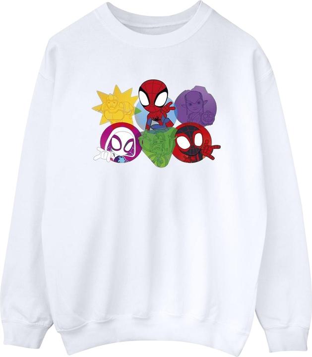 Immagine prodotto Spidey And His Amazing Friends Faces Felpa Donna (L)