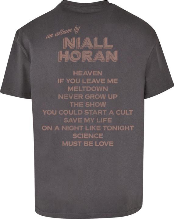 Produktbild Merchcode Niall Horan - Monotone Tracklist Heavy Oversize Tee - 169919 (L)