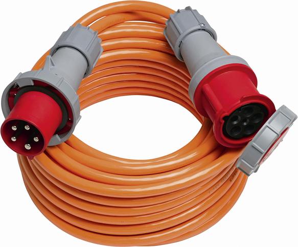 Image du produit Steffen Câble prolongateur industriel EPR-PUR 5x10mm2 10m CEE63/5 - CEE63/5 (10 m, CEE 63/5)