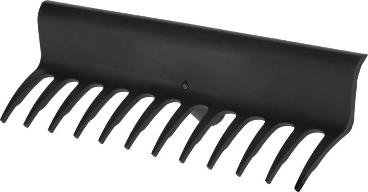 Kerbl 29244 Box rake, 40cm width, black