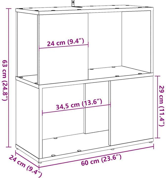 Produktbild vidaXL Bücherschrank