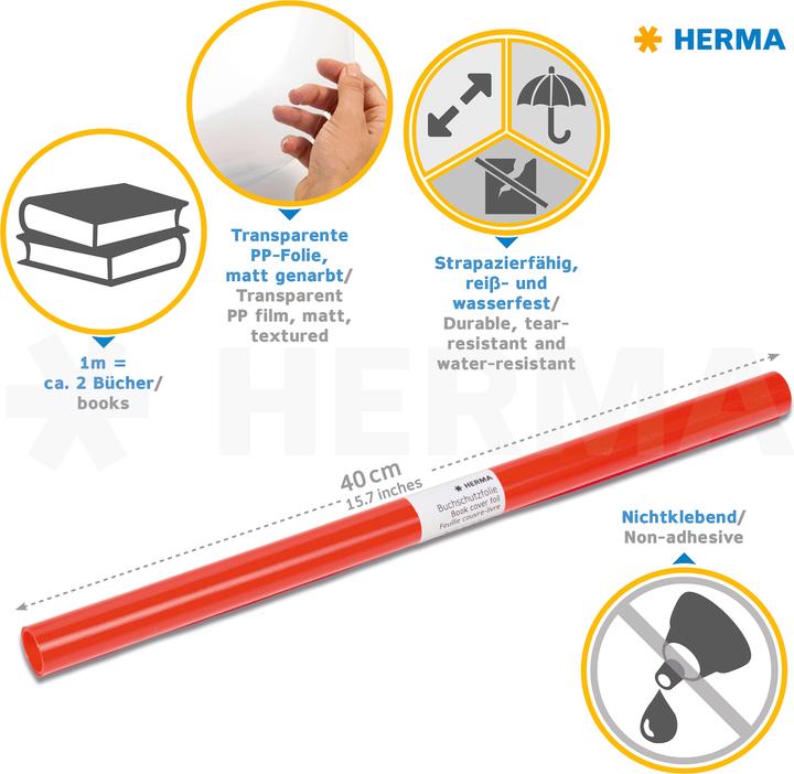 Produktbild HERMA Buchschutzfolie (1 x)