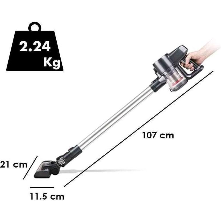 Thumbnail - Girmi AP91 Wiederaufladbarer Staubsauger 120W System, Staubsauger