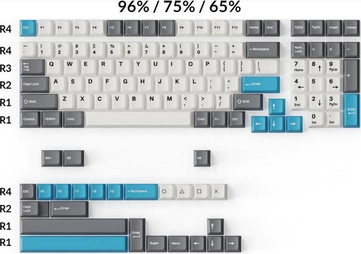 Actual product image Keychron KEY-PBT-12