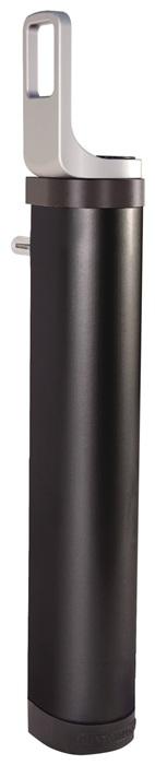 Locinox Torschliesser RHINO Aluminium eloxiert schwarz Retrofit Öffnungswinkel 180 ° Torbreite max. 1,5 m...