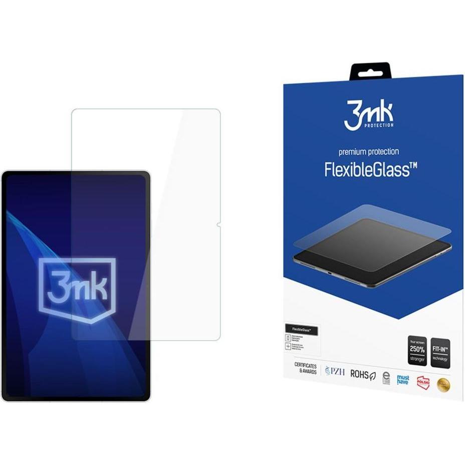 3MK Hybrid glass FlexibleGlass for Samsung Galaxy Tab S10 FE+ - up to 15 (Samsung Galaxy Tab S10 FE+), Pellicola tablet