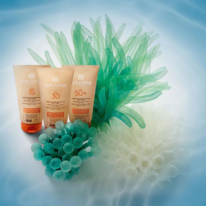 Actual product image Collistar Eco Compact Protecting SunCr Sun Protection Factor 15 (Suntan cream, SPF 15, 150 ml)