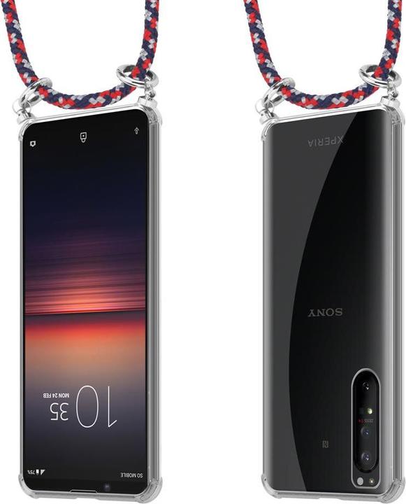 Produktbild Cadorabo TPU Handy Kette SILBER Cover