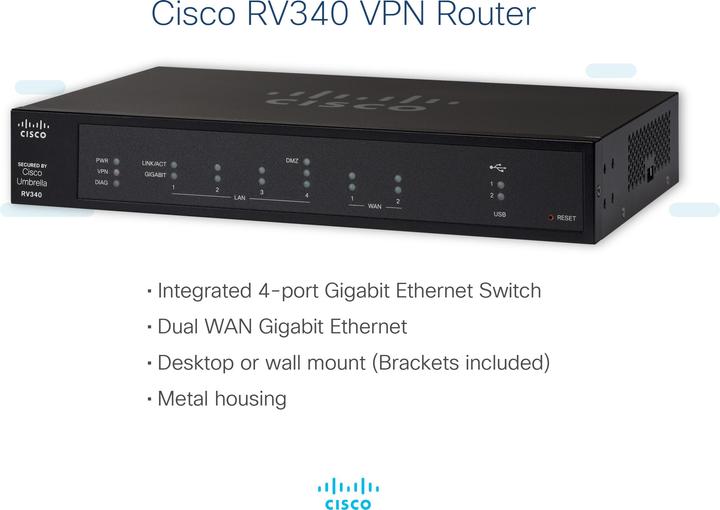 Produktbild Cisco Rv340-K9-G5