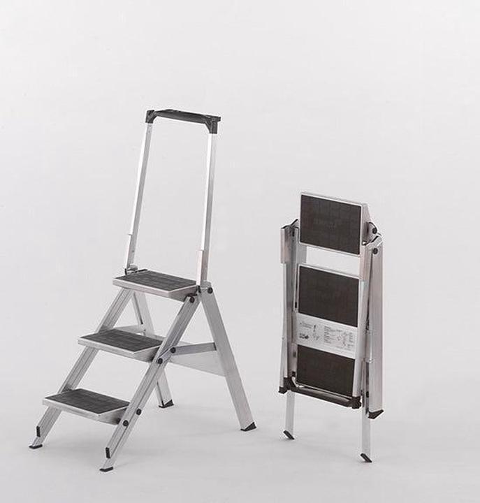 Produktbild kaiserkraft Alu-Klapptreppe (Trittleiter)