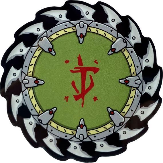 Actual product image Dpi Merchandising DOOM: The Dark Ages Magnet Set ""Icons"" (4 x)