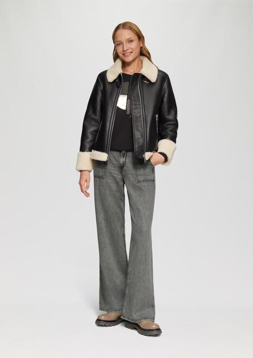 Produktbild S.Oliver Jeans-Hose Jeans Suri / Regular Fit / High Rise / Wide Leg (W40/L30)